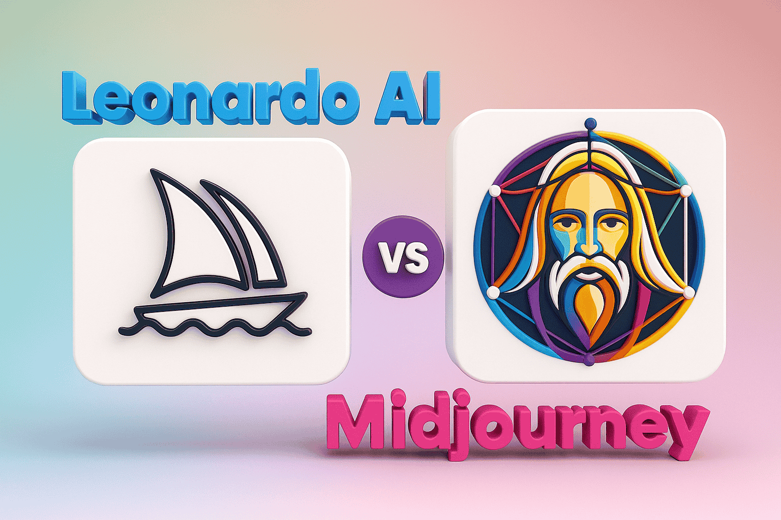 مقایسه هوش مصنوعی ساختن عکس Midjourney و Leonardo