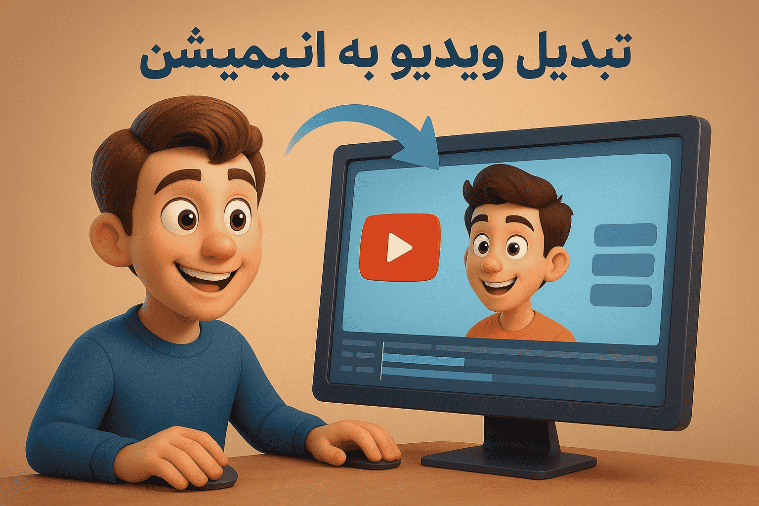 تبدیل ویدیو به انیمیشن، راهی ساده برای خلق آثار هنری جذاب.
