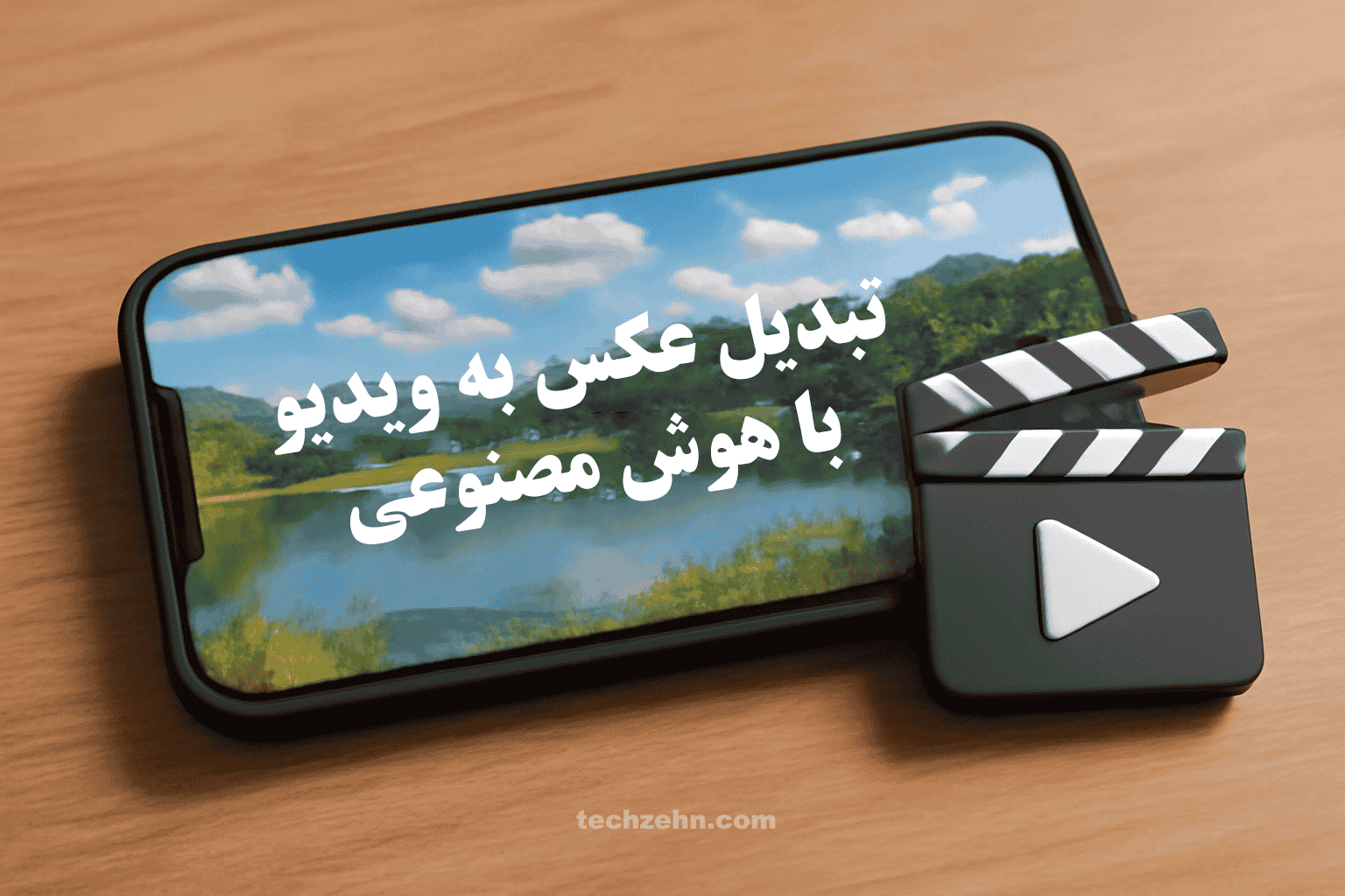 منظره طبیعی در تبدیل عکس به ویدیو با هوش مصنوعی