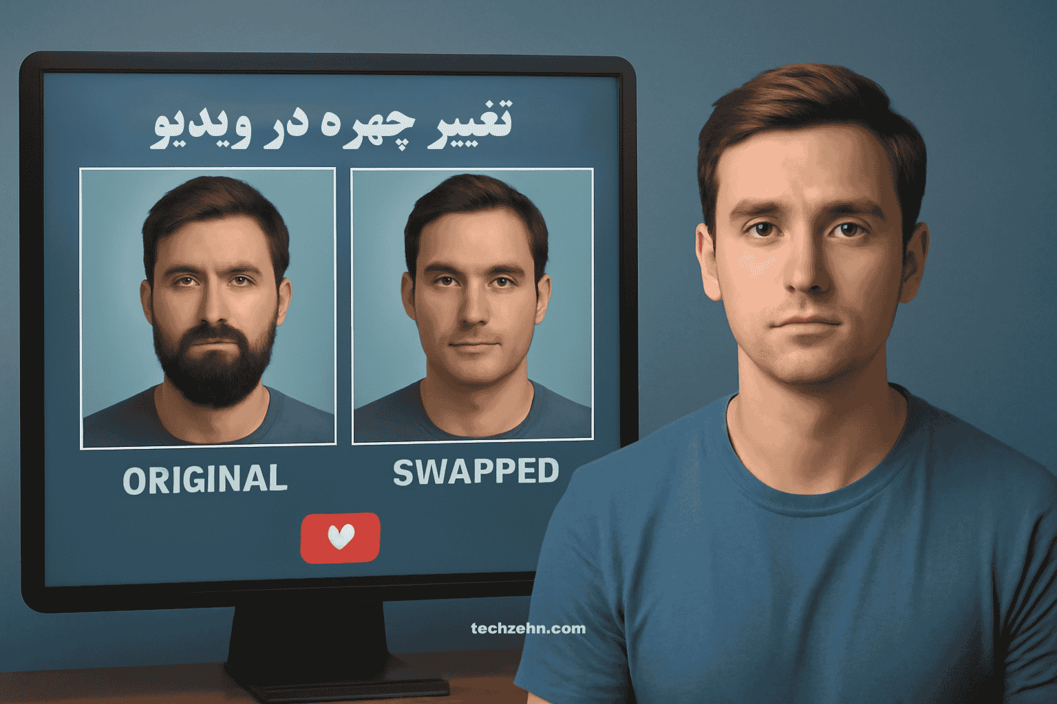 تغییر چهره در ویدیو روشی خلاقانه برای ساخت محتوای خاص