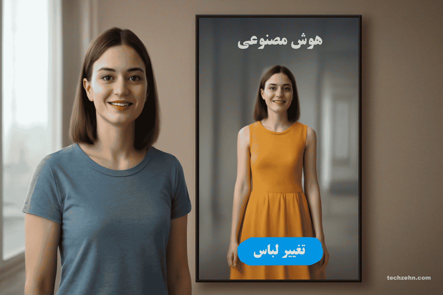 پرو مجازی لباسها با هوش مصنوعی