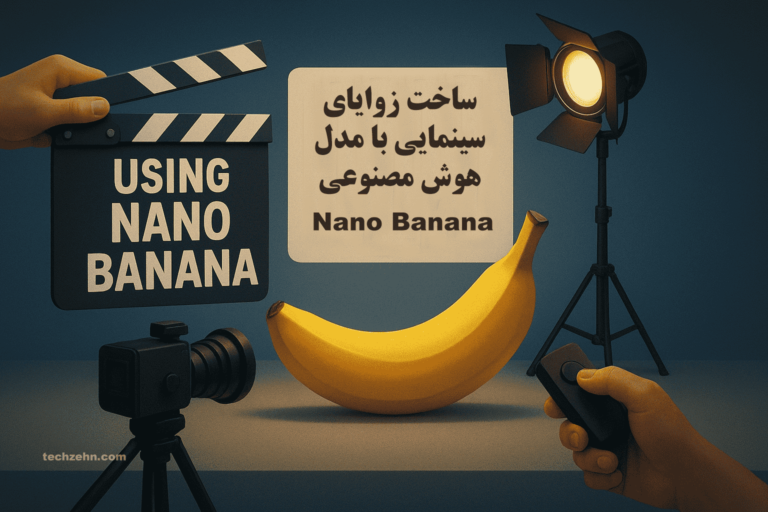 خلق زوایای سینمایی با Nano Banana؛ گامی حرفه‌ای برای ارتقای سبک شما.