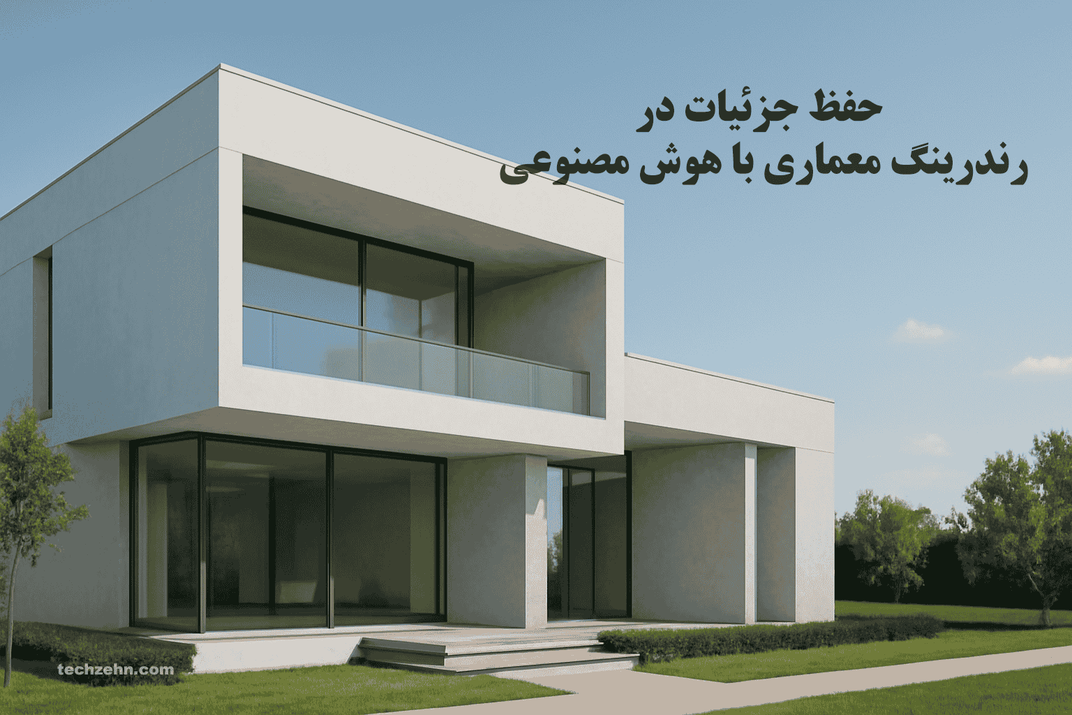 مهمترین مزیت Nano Banana، حفظ کامل جزئیات هندسی در فرآیند رندرینگ معماری با هوش مصنوعی است.
