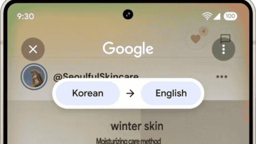 آپدیت Circle to Search امکان ترجمه همزمان اندروید هنگام اسکرول را فعال کرد