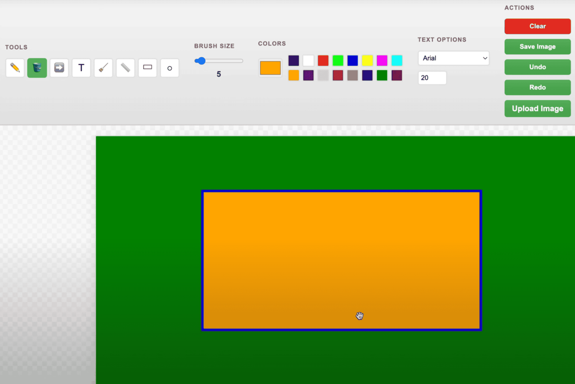 رفع مشکل سطل نقاشی در ساخت اپ Paint با هوش مصنوعی