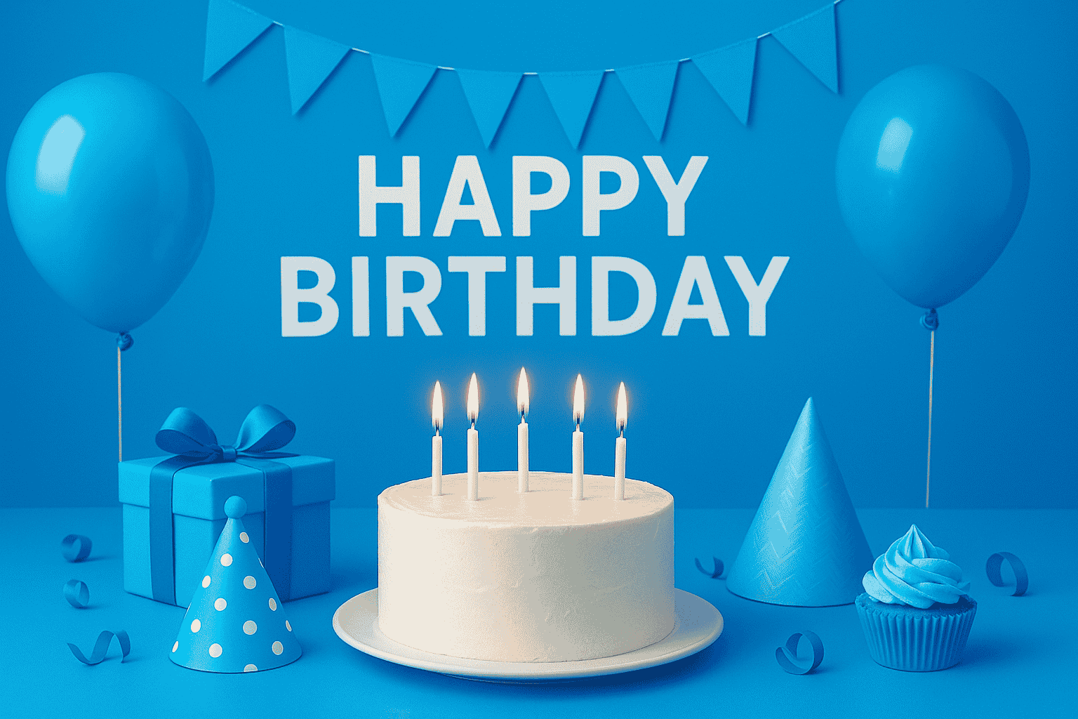 ادیت حرفه‌ای عکس تولد با استفاده از هوش مصنوعی جمینای