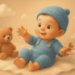 عکاسی خلاقانه از نوزاد با هوش مصنوعی؛ ثبت لحظه‌ای شیرین با پرامپت عکاسی از نوزاد.