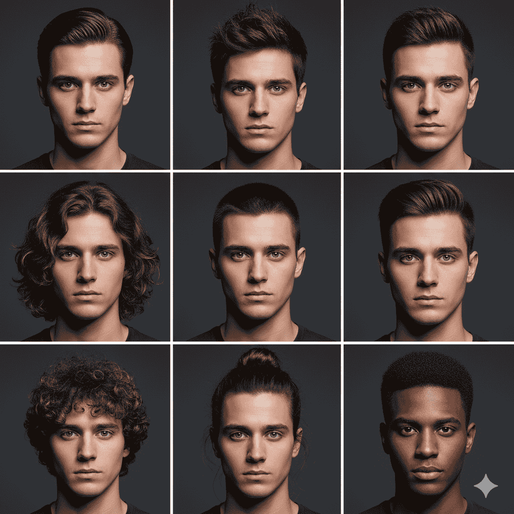 تولید آواتار شخصی با مدل موهای مختلف به کمک سایت Gemini