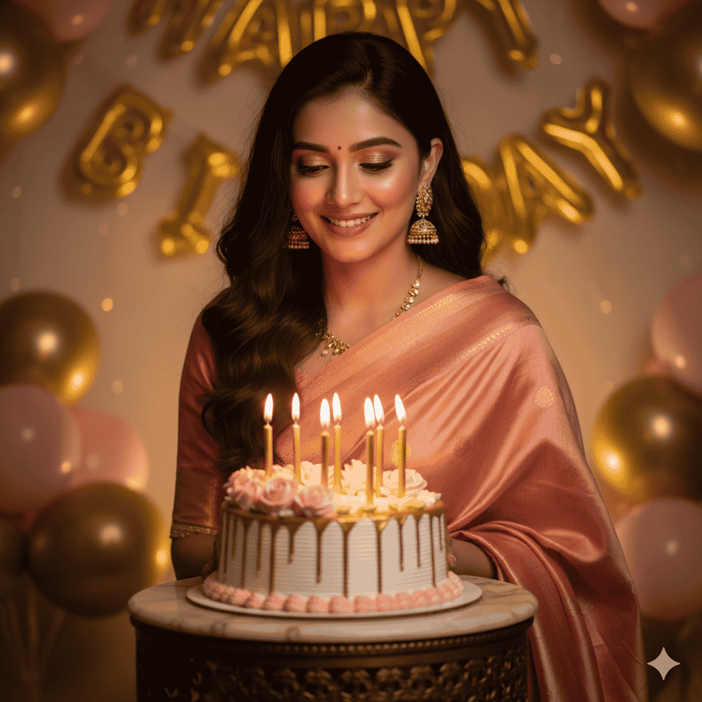 زیبایی سنتی و مدرن در یک قاب با ساخت عکسهای تولد با Gemini