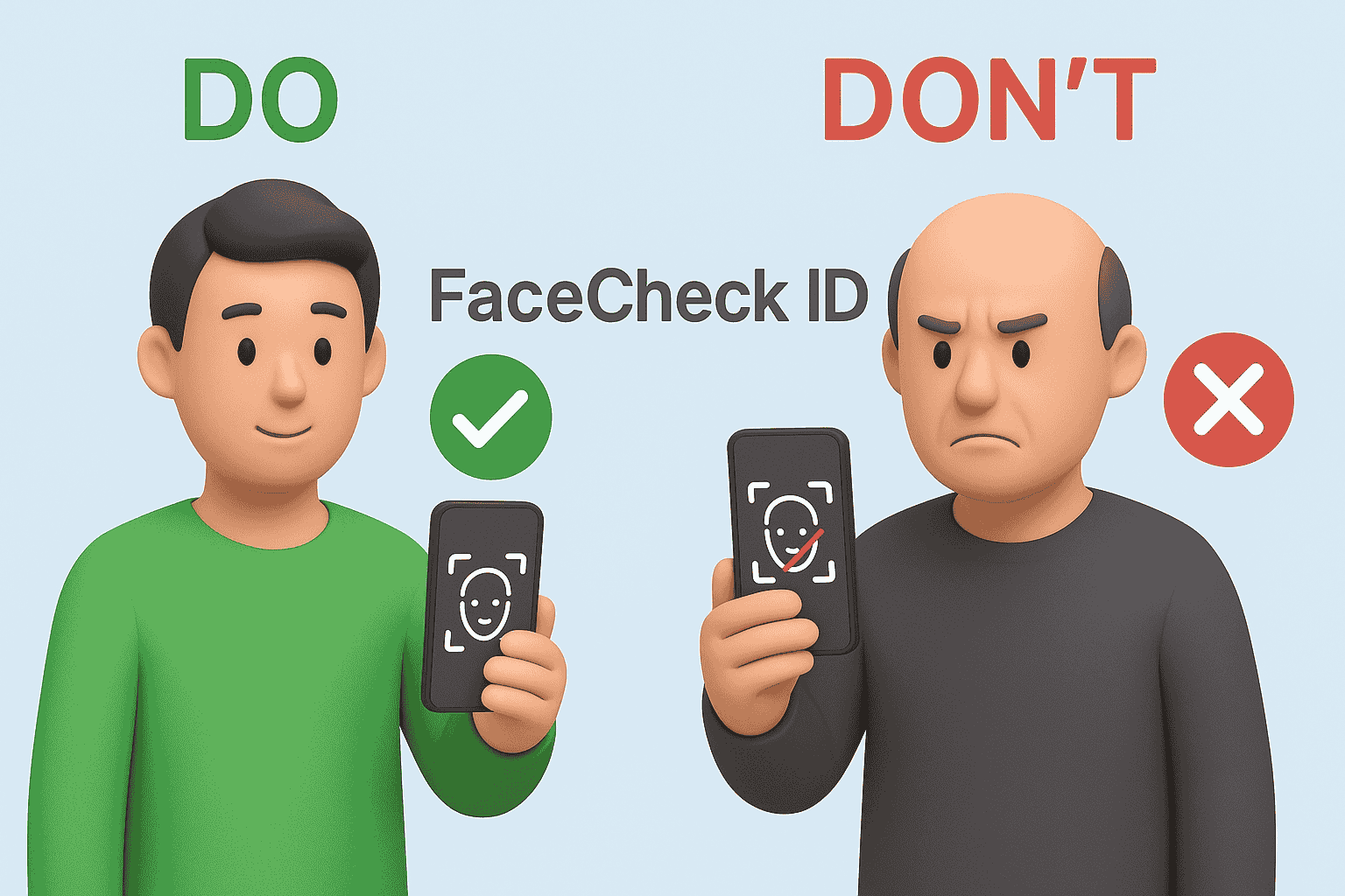 قبل از استفاده از FaceCheck ID، مطمئن شوید که واقعا به آن نیاز دارید.