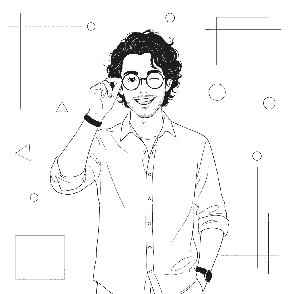 تبدیل عکس به کارتون با Gemini، به سادگی یک درخواست. طرحی مینیمال و شیک که ظرافت و سبکی را به تصویر می‌کشد.