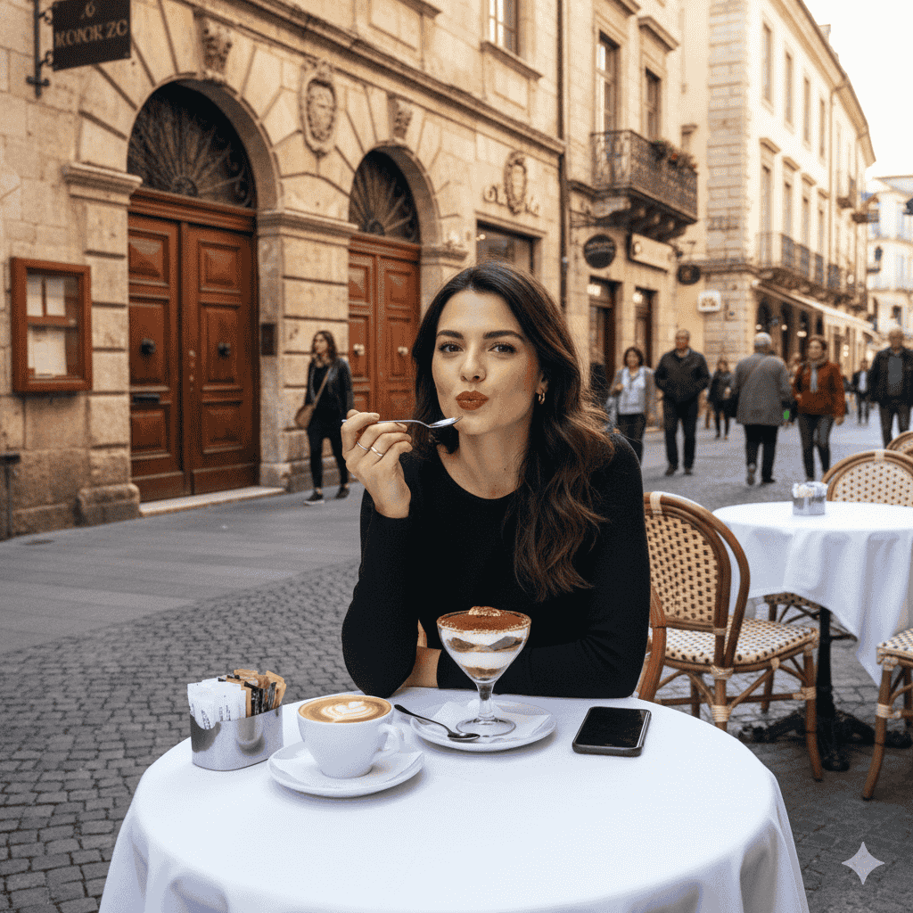 این حس و حال دلپذیر اروپایی، با تمام جزئیات زیبا و واقعی، توسط «ساخت تصاویر حرفه‌ای با سایت Gemini» خلق شده است.