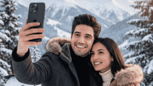 Read more about the article ساخت عکس‌های زمستانی عاشقانه دونفره با هوش مصنوعی جمنای