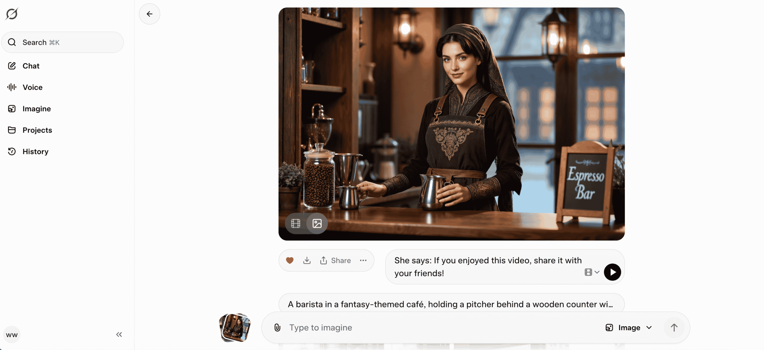 تولید محتوای ویدیویی با پرامپتی در گراک