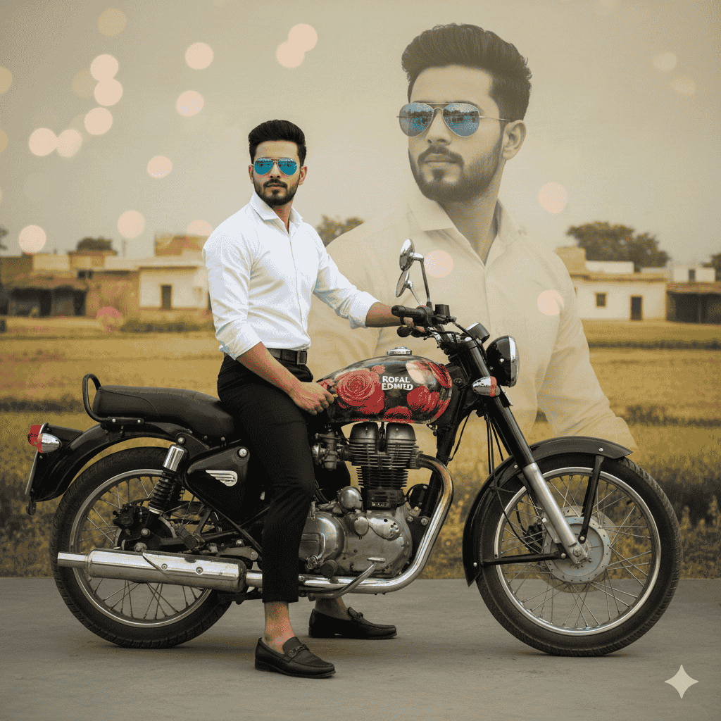 طراحی عکس با موتور نوستالوژیک با سایت Gemini