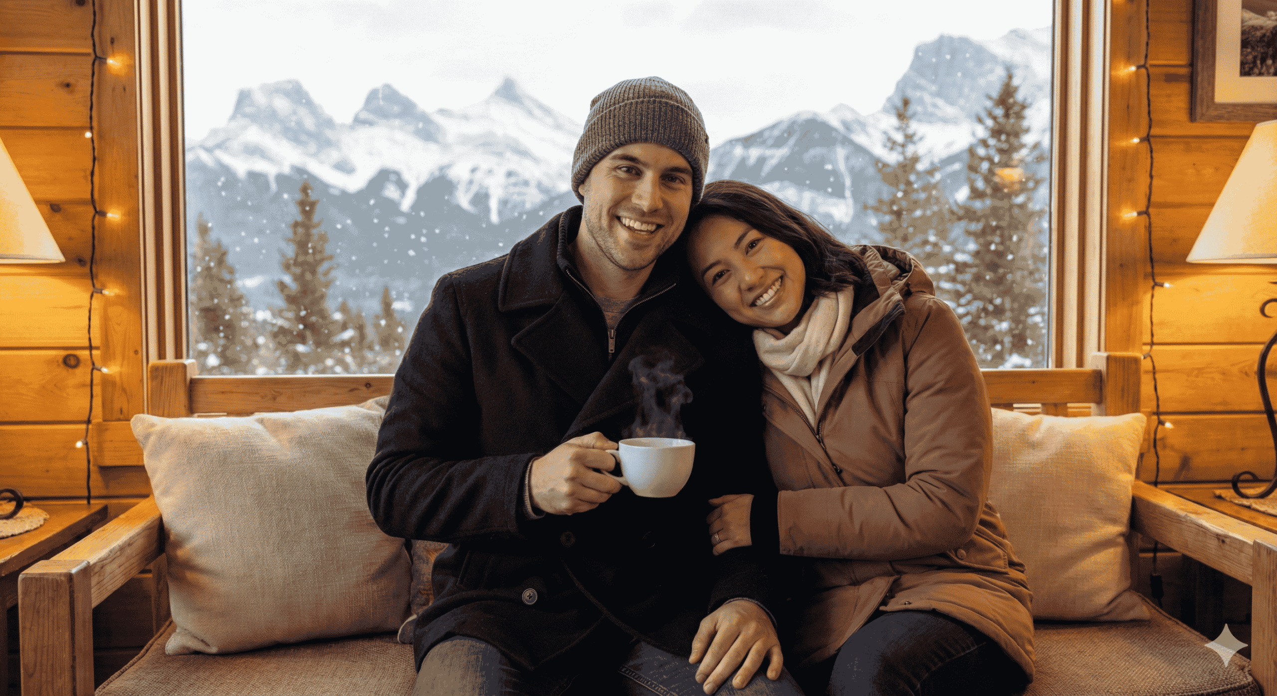 طراحی فضای دنج دونفره به کمک ساخت تصویر با Gemini