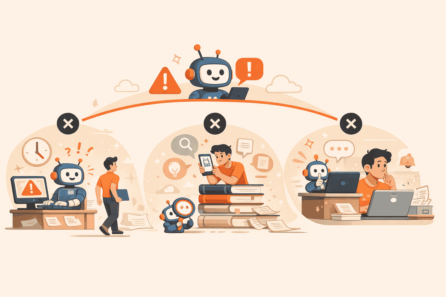 هوش مصنوعی ابزاری قدرتمند است، اما نیازمند نظارت دقیق انسانی است.