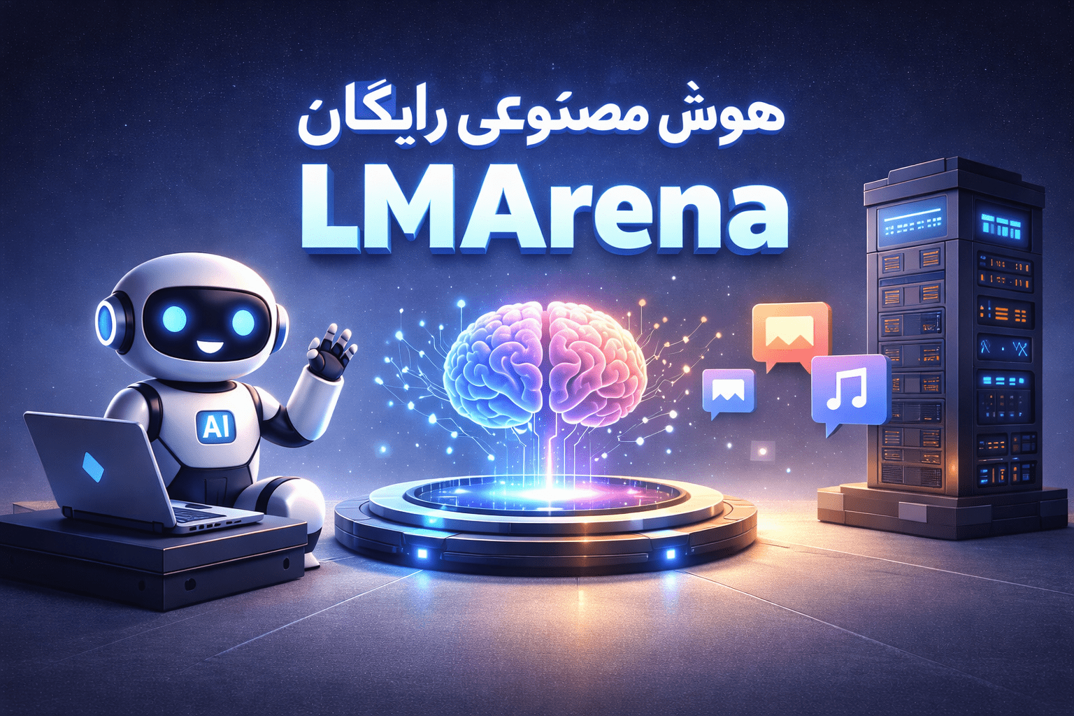 آموزش ساخت تصویر و ویدیو با هوش مصنوعی رایگان LMArena
