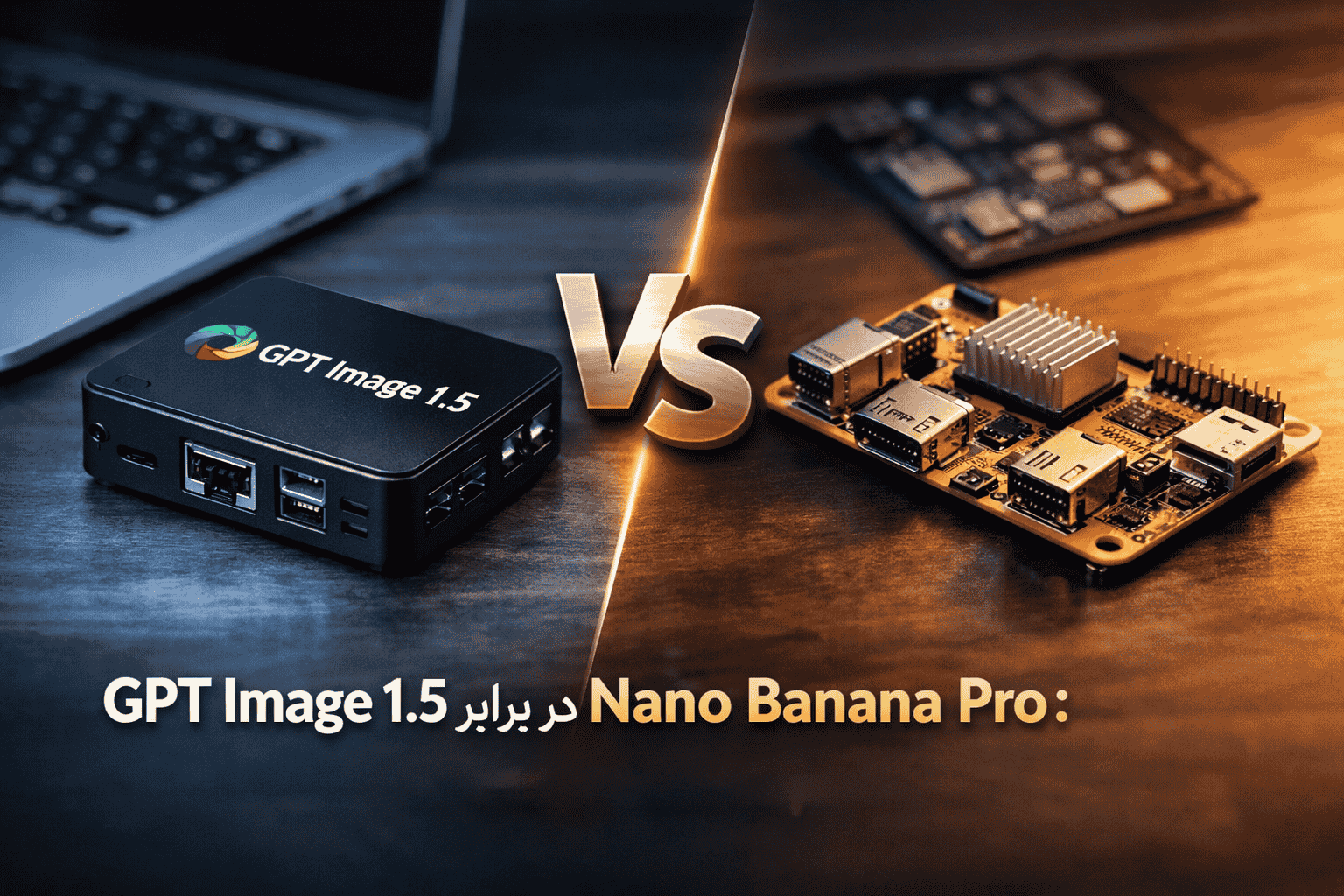 مقایسه دو مدل هوش مصنوعی ساخت عکس رایگان GPT Image 5.1 و Nano Banana Pro