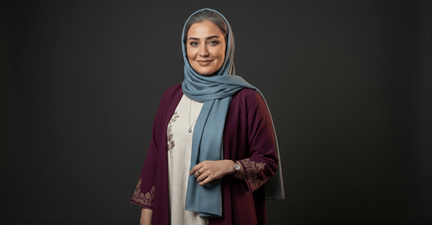 پرتره ۵۰ ساله به کمک پیر کردن چهره با هوش مصنوعی جمنای