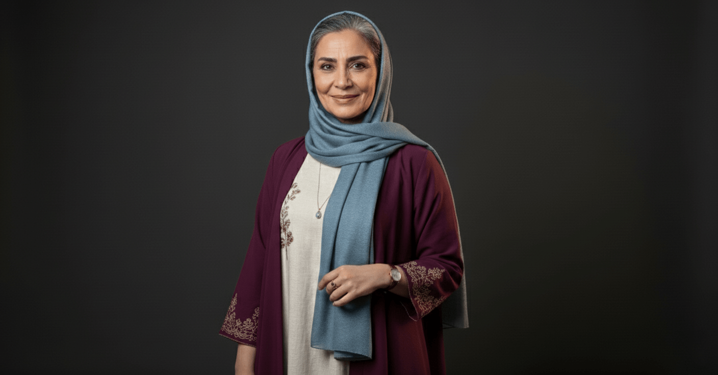 پرتره ۶۰ ساله به کمک پیر کردن چهره با هوش مصنوعی جمنای