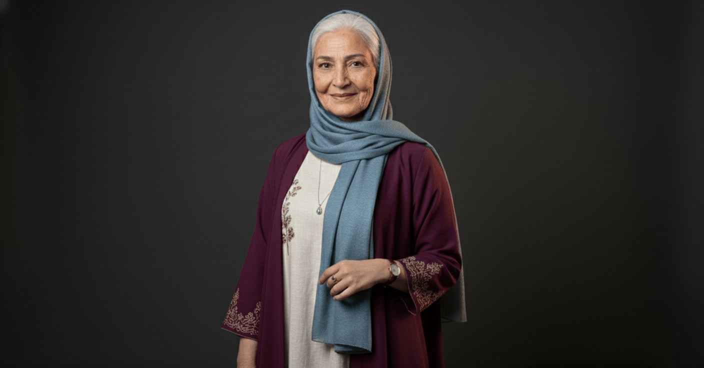 پرتره ۷۰ ساله به کمک پیر کردن چهره با هوش مصنوعی جمنای