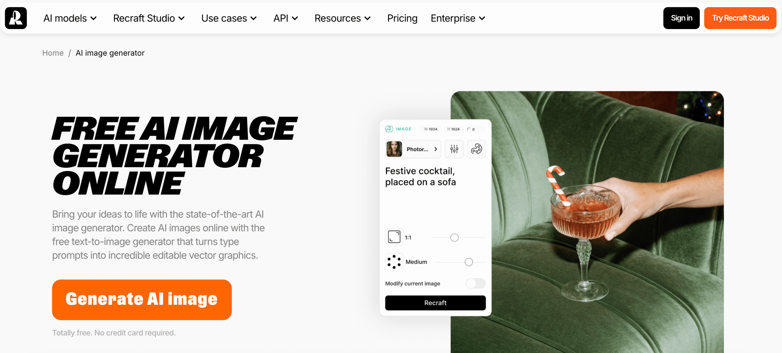 Recraft به کاربران اجازه می‌دهد تا مجموعه‌های تصویری با سبک و پالت رنگی یکسان ایجاد کنند که برای طراحی گرافیک بسیار کاربردی است.
