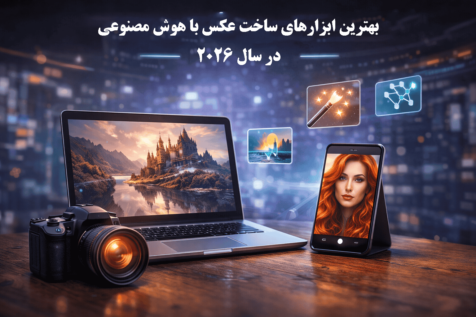 مروری بر بهترین ابزارهای ساخت عکس با هوش مصنوعی در سال ۲۰۲۶