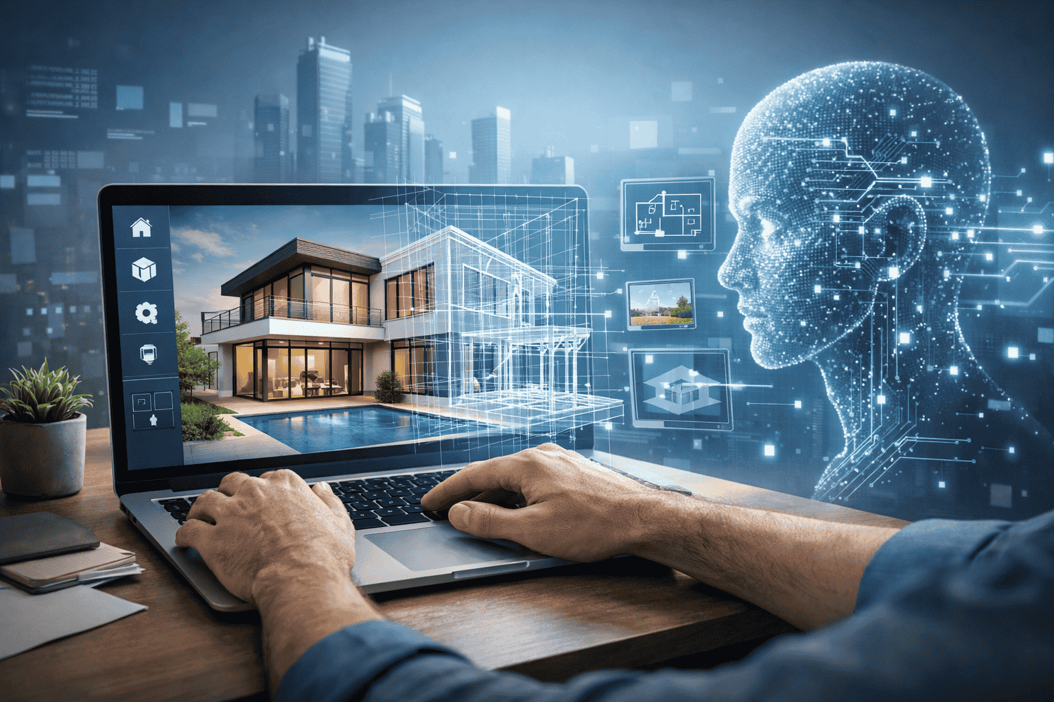بازسازی مجازی املاک با هوش مصنوعی: طراحی و تجسم مدل‌های ۳D خانه‌های مدرن با استفاده از تکنولوژی پیشرفته هوش مصنوعی