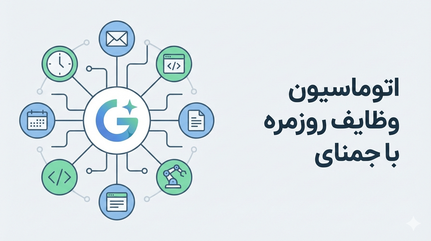 سازماندهی مشغله های روزانه یکی از کاربردهای هوش مصنوعی جمنای