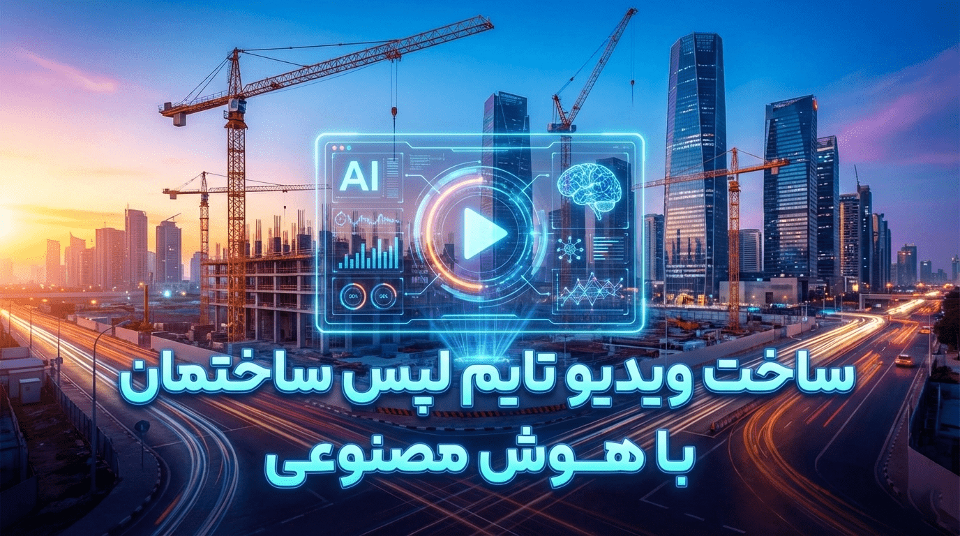 ساخت ویدیو تایم لپس ساختمان با هوش مصنوعی رایگان